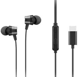 Lenovo 4XD1J77351 În ureche Handsfree cu două căști cu mufă USB-C Negru Lenovo 4XD1J77351 În ureche Handsfree cu două căști cu mufă USB-C Negru