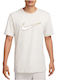 Nike Herren Sport T-Shirt Kurzarm Beige