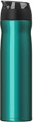 Timolino Omni Steel Omni Steel Hydration Bottle Tall 600ml Green Thermos pentru cafea sau ceai