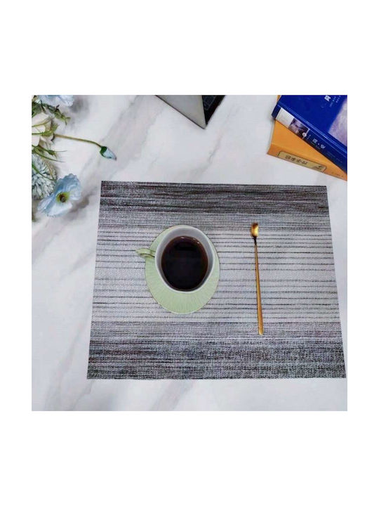 Etoile Placemats Negru 45x30cm 1buc