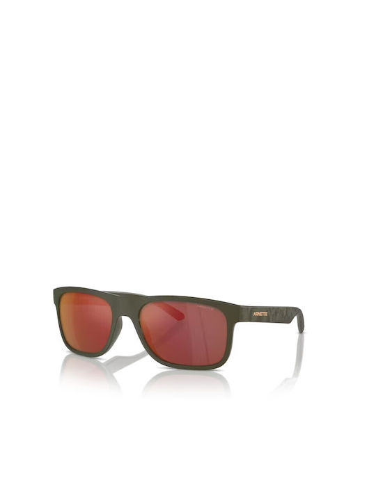 Arnette Sonnenbrillen mit Gray Rahmen und Grün Linse AN4341 28546Q