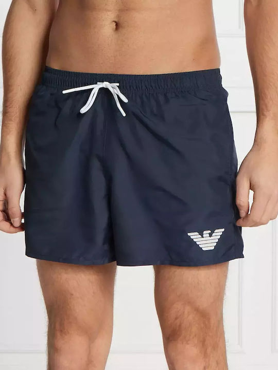 Emporio Armani Herren Badebekleidung Shorts Blau