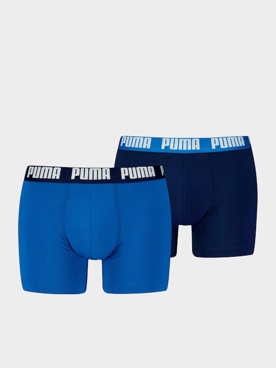 PUMA Everyday Basic Ανδρικά Μποξεράκια Μπλε 2Pack