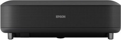 Epson 3D Projector 4k Ultra HD Laser Lamp Wi-Fi Connected with Built-in Speakers Black