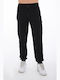 Sweatpants with Elastic Black