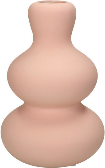 ArteLibre Декоративна ваза Стъкло Matt Pink 13.5x13.5x20.4см 1бр