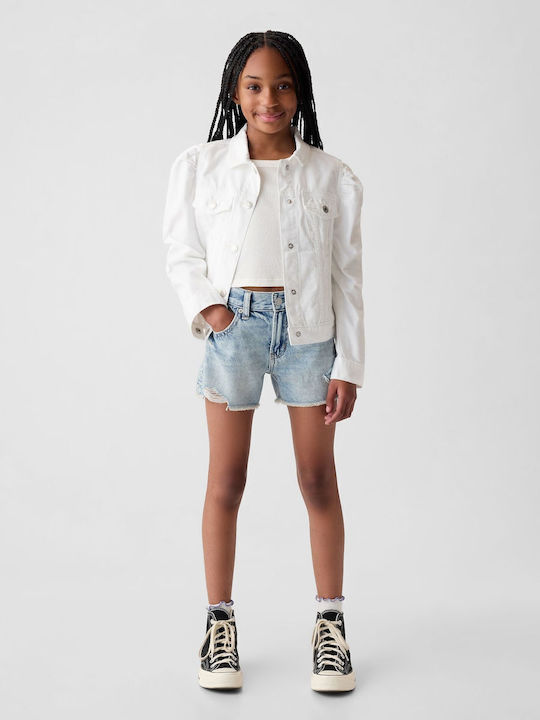 Kinder-Shorts/Bermudas Denim Medium Wash
