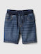 Παιδικό Σορτς/Βερμούδα Τζιν Pull-on dark wash