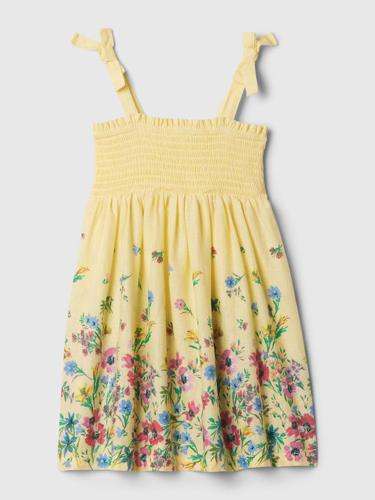 GAP Rochie pentru Copii Fără mâneci Maize Yellow