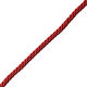 Kordel Gedreht Dreistrang Rayon Rot 0,6cm / Nac...