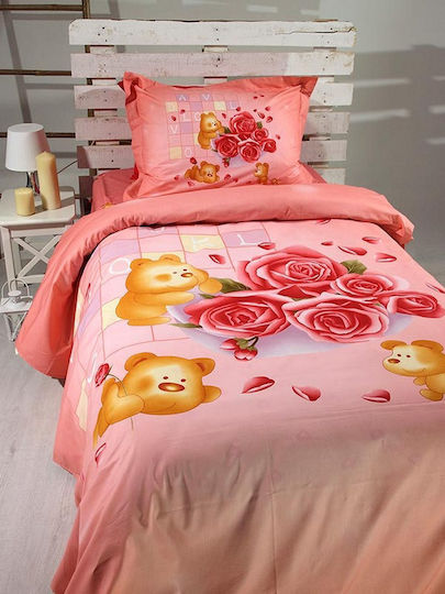Sunshine Pătură pentru copii Single Roz 160x220buc Sunshine Pătură pentru copii Single Roz 160x220buc