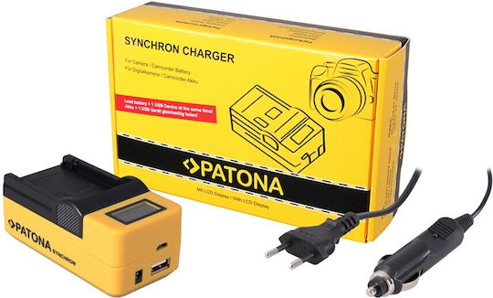 Patona Single Battery Charger Compatible with Hitachi