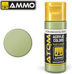 Ammo Atom Model Making Paint Duck Egg Green 20ml