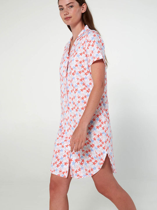 Vamp Summer Cotton Women's Nightdress