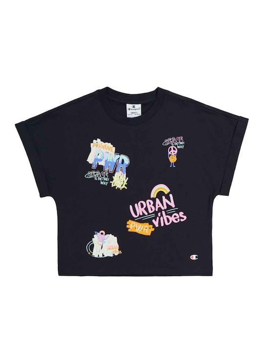 Champion T-shirt Μαύρο