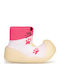 BigToes Детски пантофи-чорапи White/Pink