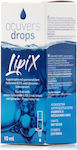 Ocuvers Lipix Dry Eye Drops with Hyaluronic Acid 10ml