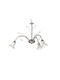 Klikareto ''ascona'' Pendant Light Silver with Socket E14, E.14