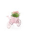 Viosarp Artificial Plant in Small Pot Pink 10cm