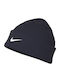 Peak Beanie Unisex Beanie in Navy Blue color