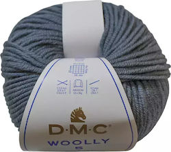 DMC Wooly Μάλλινο Γκρι 07 80m 50gr