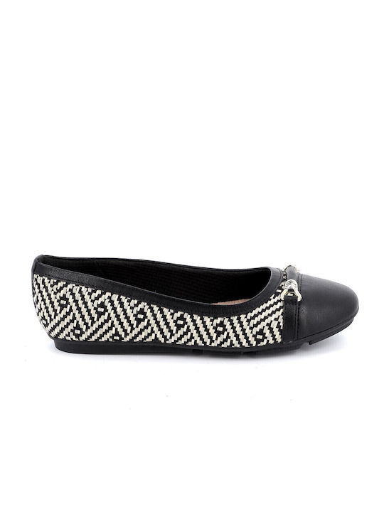 Piccadilly Ballerinas Black