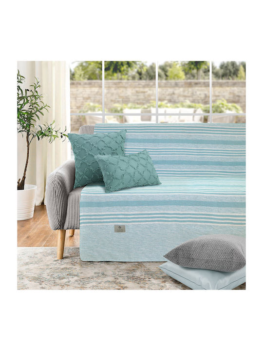 Lino Home Two-Seater Sofa Throw Alirio 170x240c...