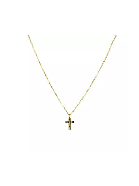 Nora's Accessories Cross from Steel with Chain