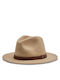 Brixton Messer Женска Шапка Fedora Бежов