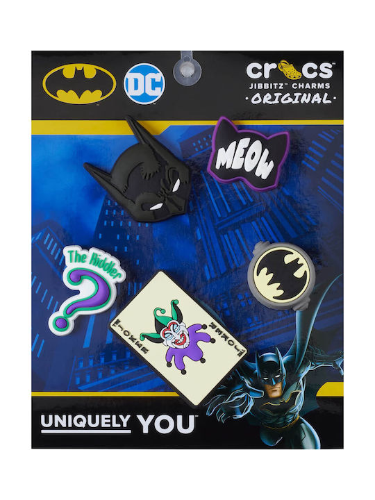 Crocs Jibbitz Charms 10011-809 Batman 5 Pack (multicolor)