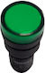 Xindali LED Anzeigelampe 230V Grün 1Stück 022-001223016