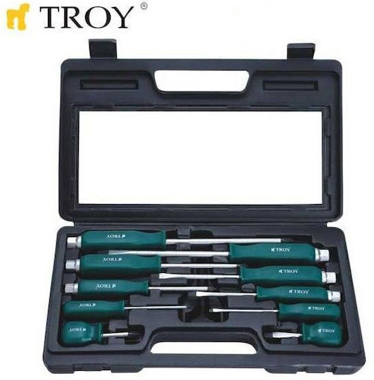 Troy Set 10 Impact Screwdrivers