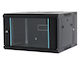 DateUp MZH.6409 Wandmontiert Rack-Schrank 9U 60x55x50.1cm Schwarz 04.022.0360
