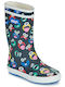Cizme de cauciuc pentru copii Lolly Pop Play2 Albastru marin