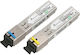 Extralink Sfp 1.25g Wdm 1310/1550nm Sm 20km Sc Transceiver 1buc (EX.2213)