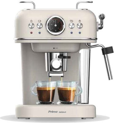 Primo Mașină automată de cafea espresso Presiune 20bar pentru Cappuccino Bej