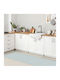 Ango Χαλάκι Κουζίνας Διάδρομος Grey-mint 50x180εκ.