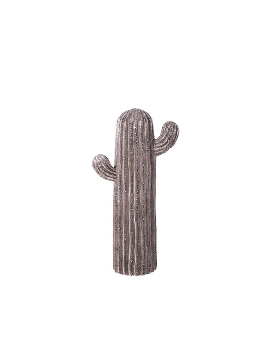 BigBuy Decorativ Cactus din Metal S8700599 25x14x47.5cm 1buc