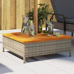 vidaXL Schirmständer aus Metall Gray 70x70x25cm