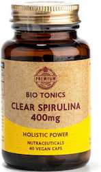 Bio Tonics Spirulina 400mg 40 capsule veget