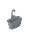 Hanging Bathroom Organizer 02-25342 24x7x25cm Gray Estia Plastic