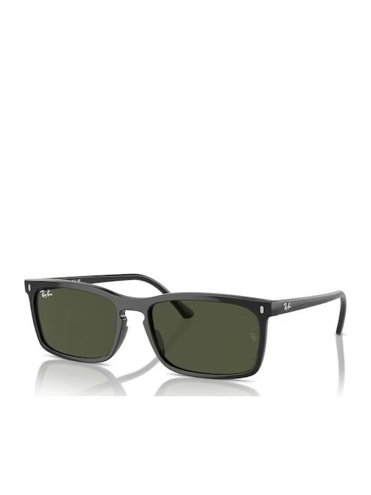 Ray Ban Unisex Sunglasses with Black Plastic Fr...