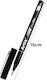 Mp Μαρκαδόρος Drawing Art Black 0.8mm Pe345-08s