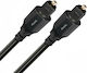 Audioquest Pearl Cablu Audio Optic TOS masculin - TOS masculin Gri 3m (OPTPEA03)