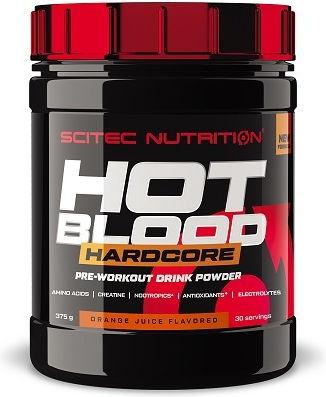 Scitec Nutrition Hot Blood Hardcore 300mg 375gr Orangensaft