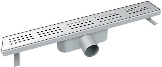 Mesateknik Stainless Steel Channel Shower with Output 50mm