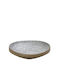 Espiel Corsica Plate Soup Ceramic White with Diameter 22cm