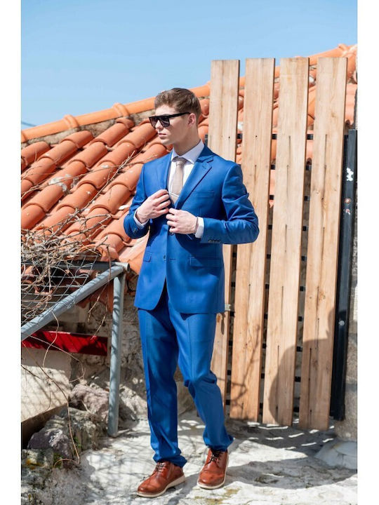 Sommer Herrenanzug Blue Navy