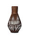 Kaemingk Floortop Wooden Lantern 30x30x55cm