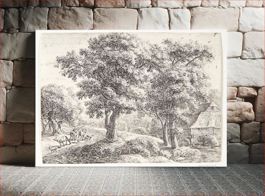 Shepherd Cattle T.h σε Καμβά 150x100 cm Shepherd Cattle T.h σε Καμβά 150x100 cm